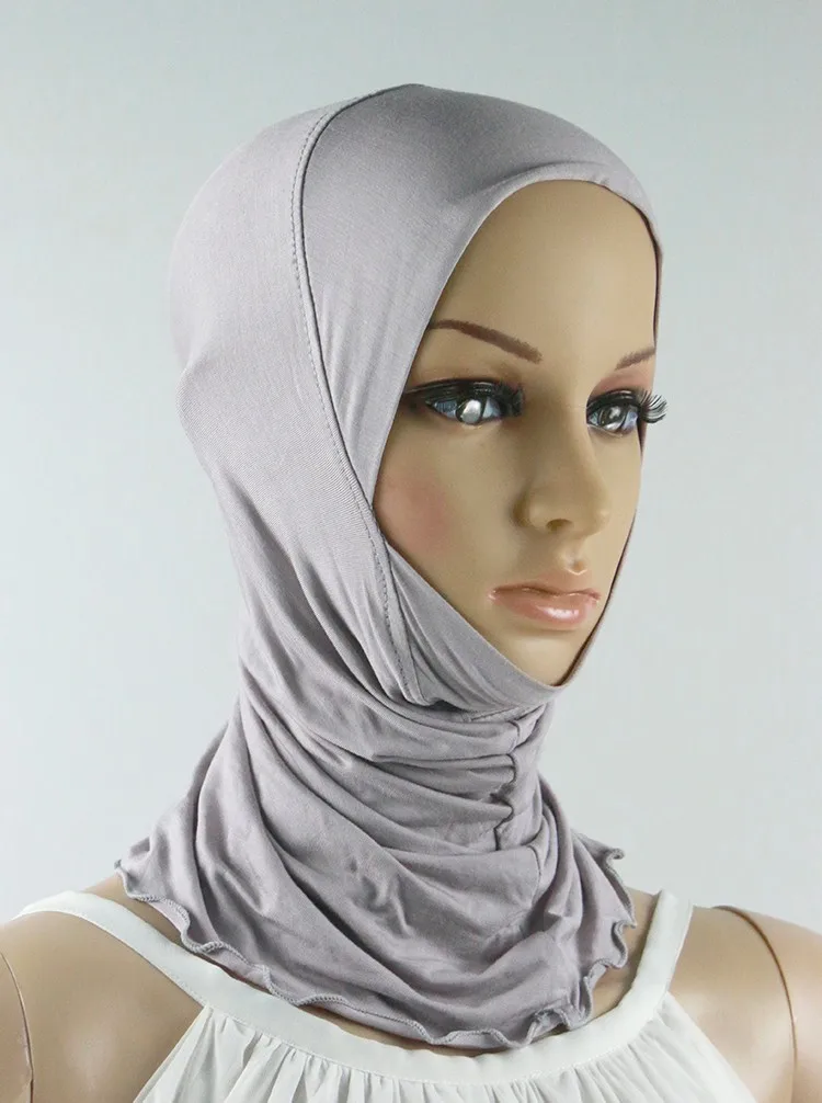 Muslim Inner Cap Hijab Women Underscarf Solid Color Buy Inner Hijab 