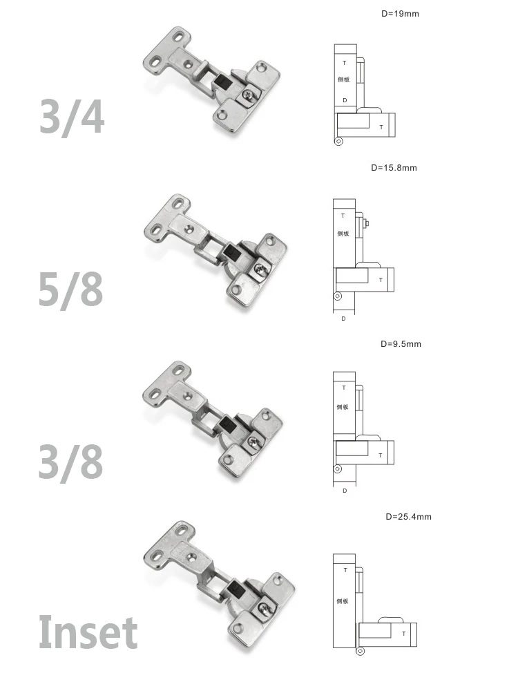 Good Quality 270 Degree Cabinet Concealed Hinge