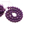 clear Carved Flower decoration gemstone beads strings