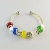 Custom Order of Eastern Star Sweet Diva bead charms bangle bracelet Jewelry