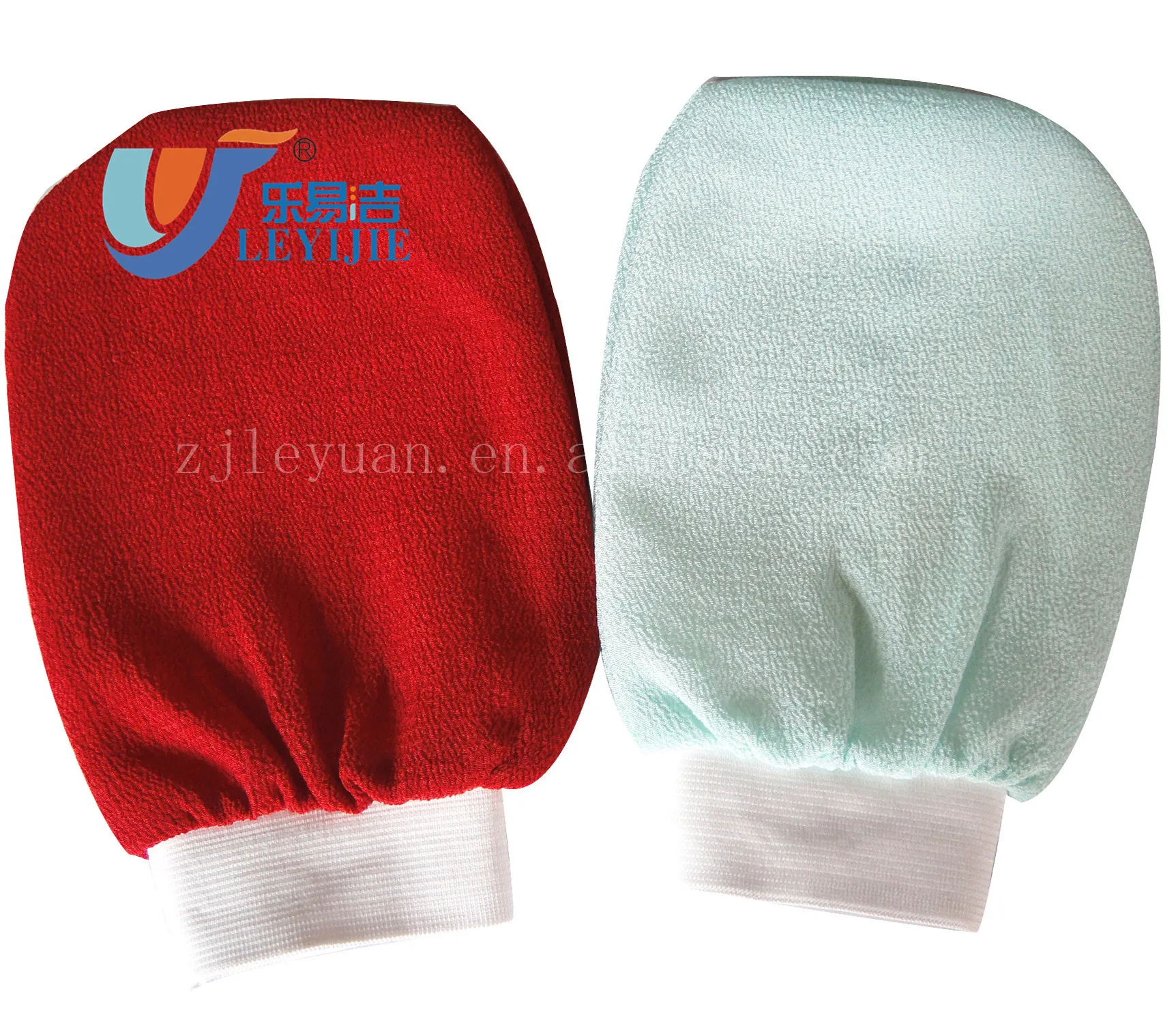 Wholesale Colorful Exfoliating Moroccan Gloves Message Scrubbers Hammam