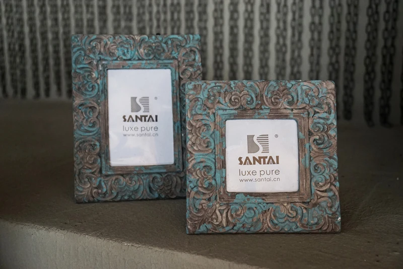 Shabby Chic Decoration Home Goods Cement Vases And Plant Flower Pots