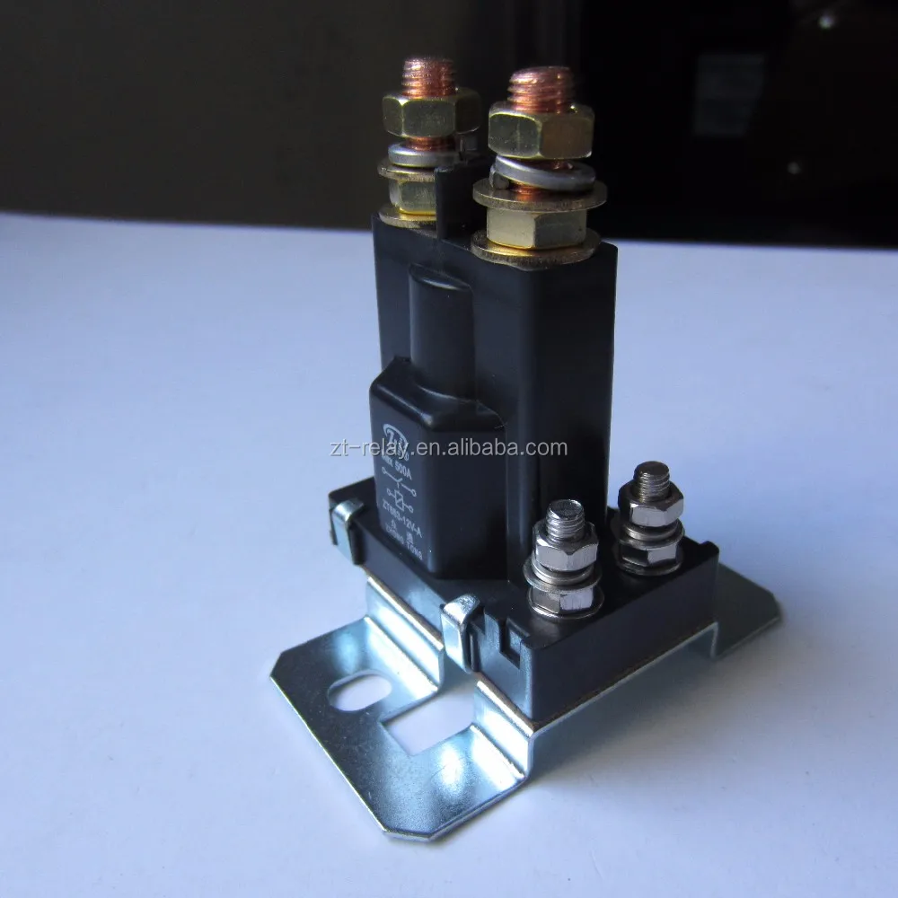 Zt663 4pin 500a 12v Car Auto Relay Dual Battery Relay Start On/off