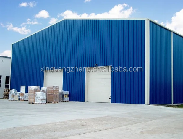 prefab shopping mall fabricated factory warehouse sandwich building