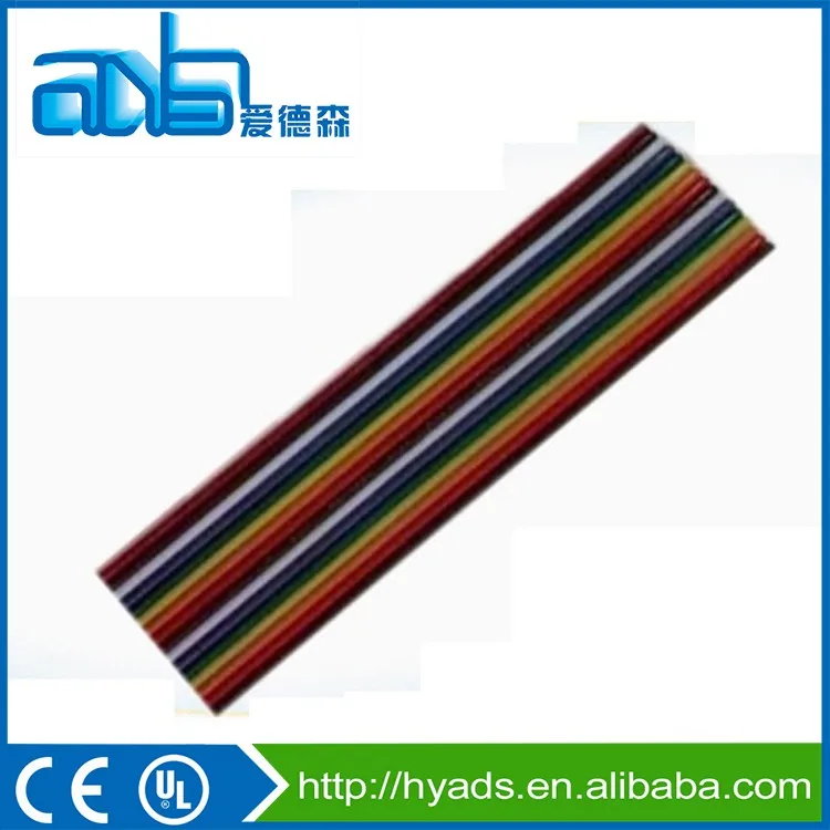 Ul2468 flat ribbon wire Stranded Or Solid Copper Conductor,32-16 Awg ...