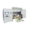 16 pieces print head roll to roll flatbed textile digital print machine for fabric with dryer
