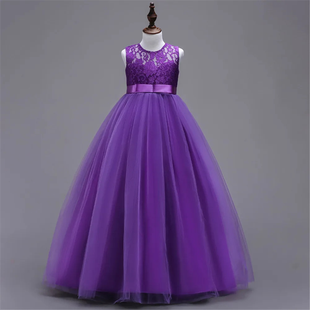 Фиолетовое Платье Для Девочки 9 Лет