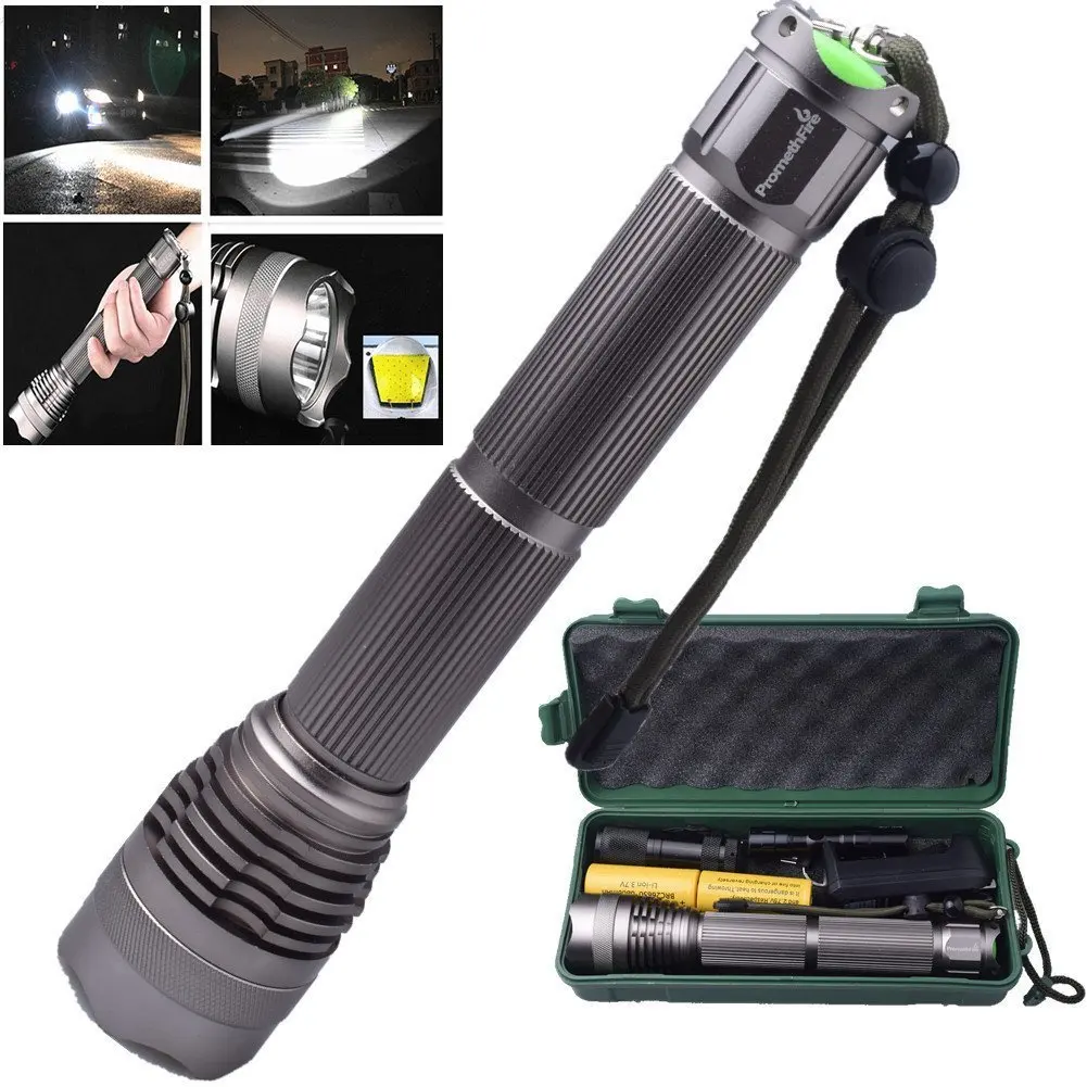 Buy PromethFire Tactical LED Flashlight Kit 3 Premium Flashlights