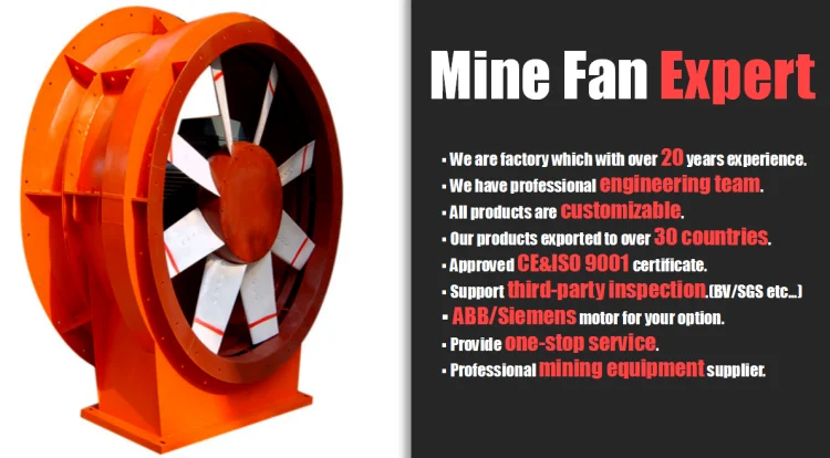 philippines mine roof ventilation fan on promotion