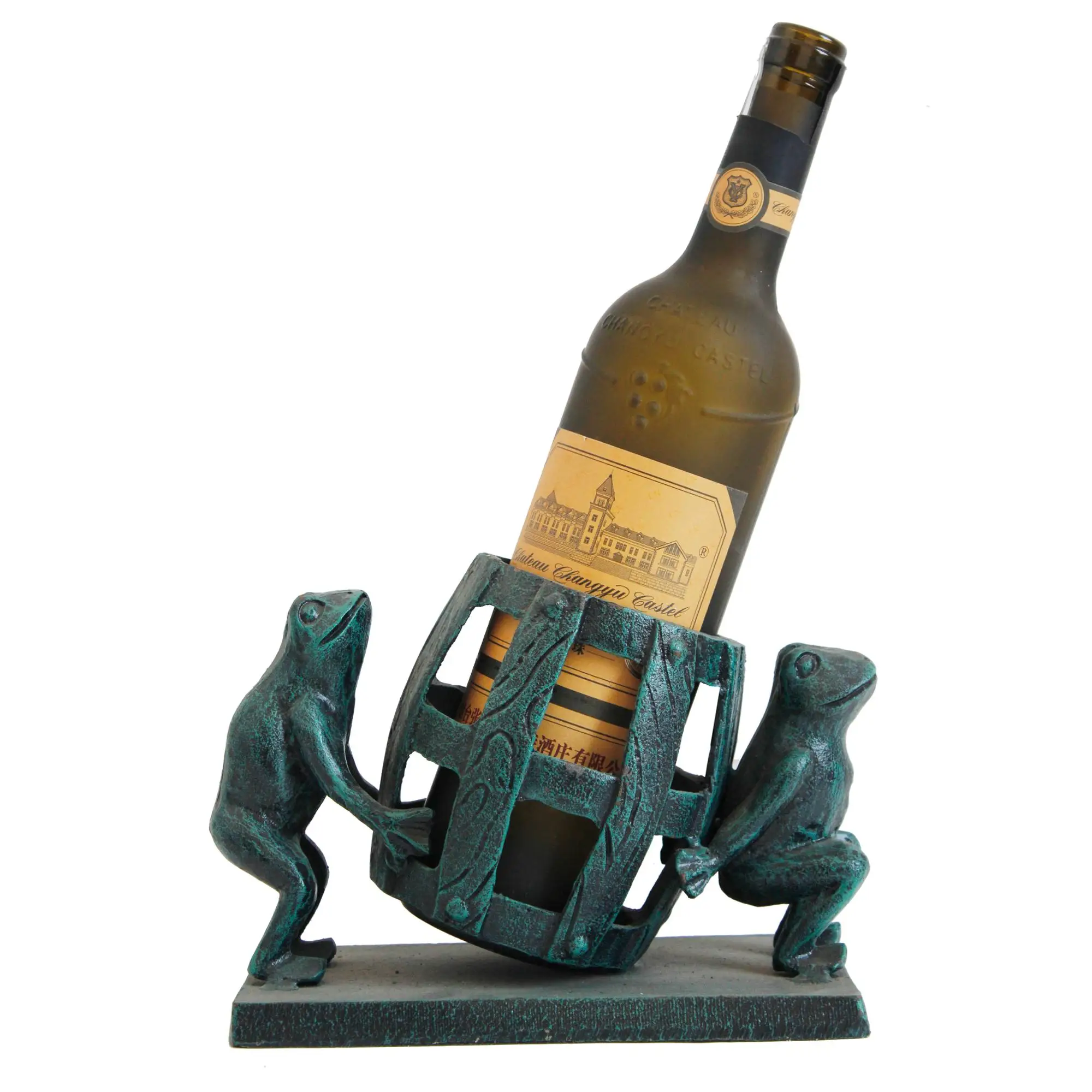 Frog Decorative Wine Bottle Holders And Table Wine Racks Buy