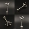 QSA-7 Antique Plated 925 Sterling Silver Engraving Devil's Claw Pipe Tamper Business Gifts & Display Crafts