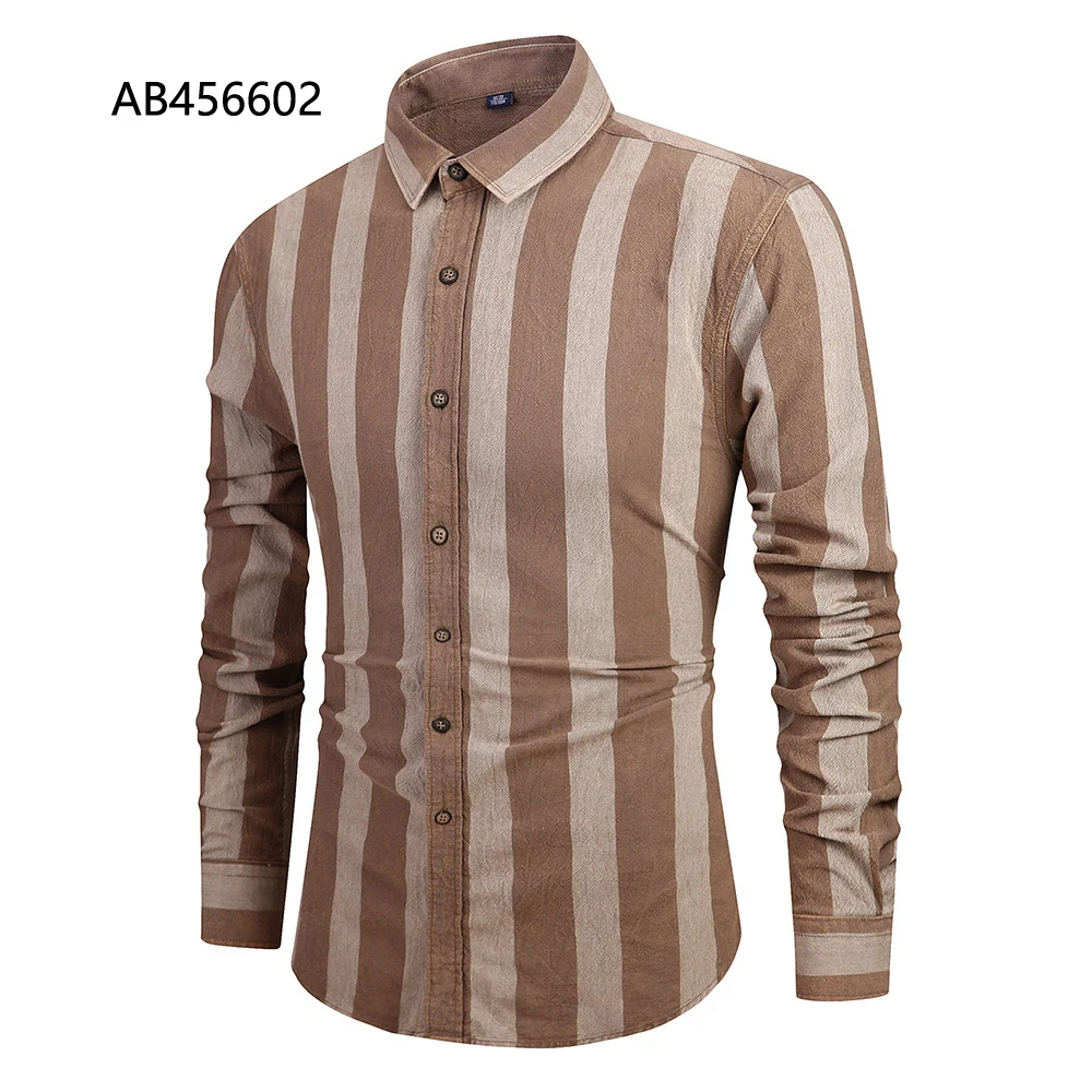 chemise homme marron