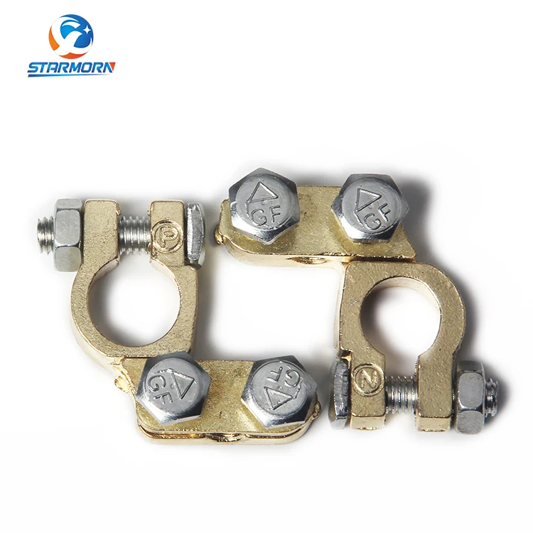 copper battery terminal clamp