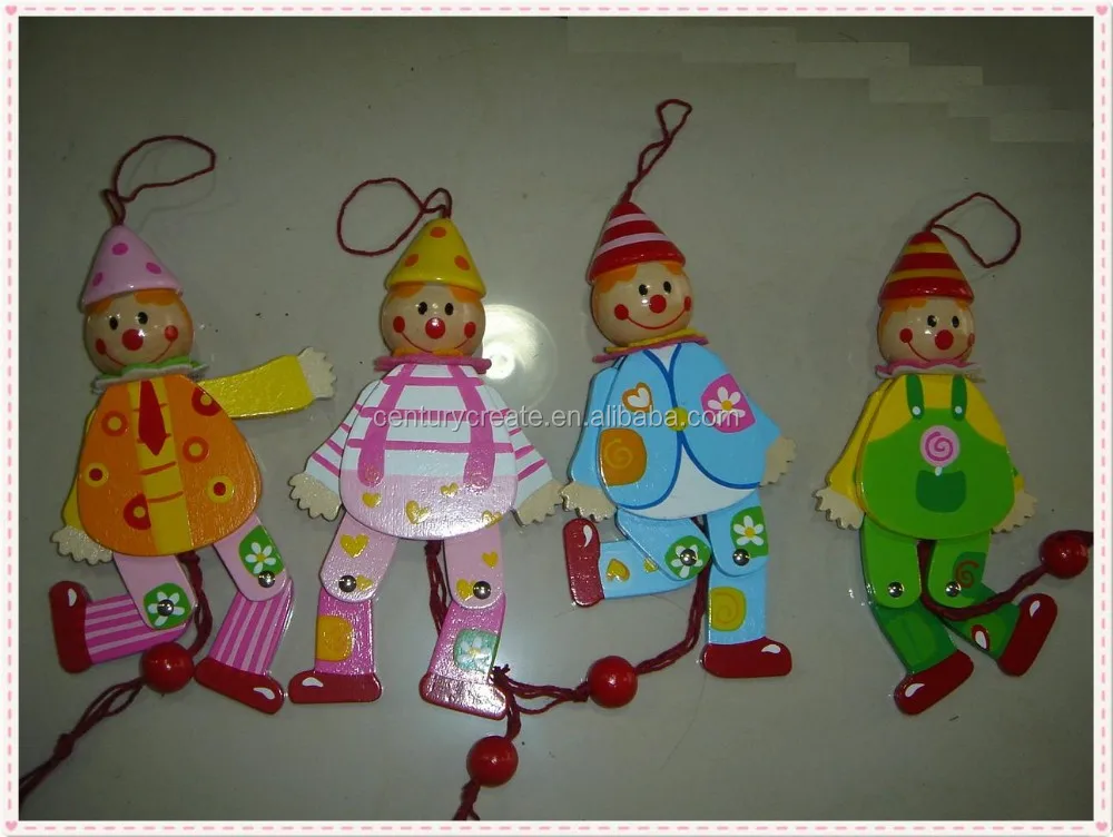 Wood Fashion Puppet Wooden Custom Pull String Doll Toys Buy Wooden