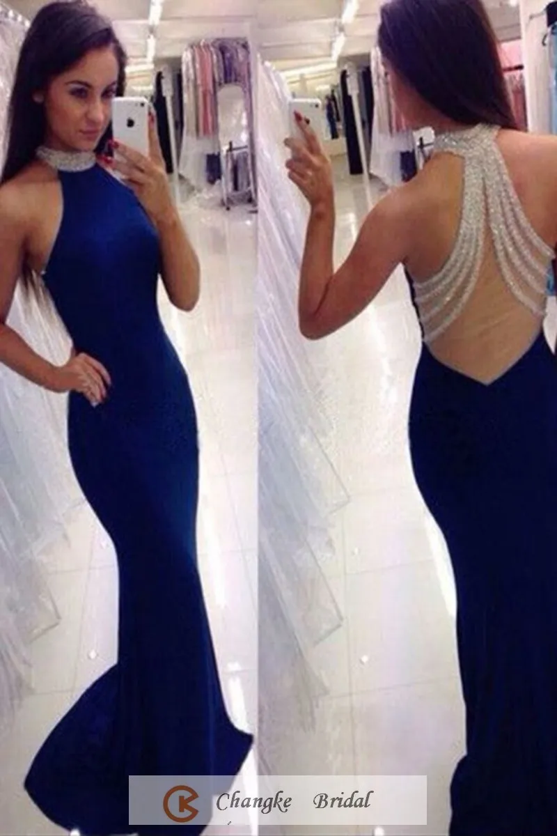 Sexy long cocktail dresses