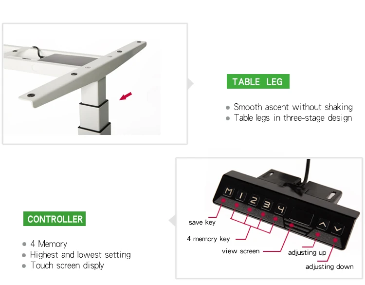 Hand Control Height Adjustable Desk Controller Buy Height Adjustable
