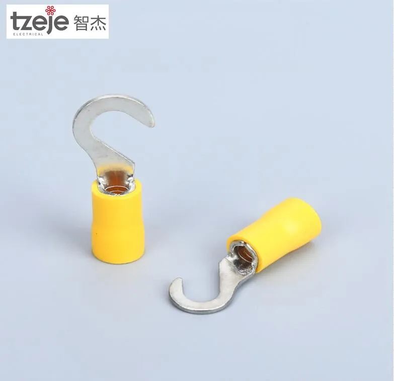 Hv5.58 Hv Insulated Hook Terminals (cold Press Terminal) Buy Hook