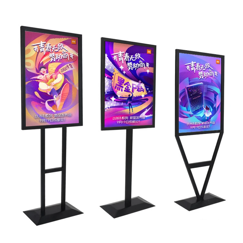 Picture frame floor stand a frame advertising boards poster stand wait outdoor poster floor stand