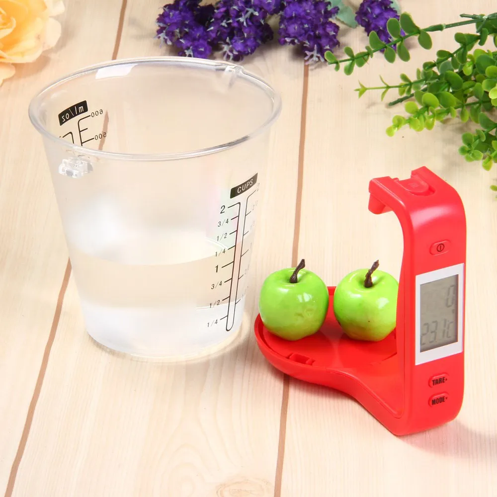 Measuring Cup Kitchen Scales Digital Beaker Libra Electronic Tool Scale wit D4F6 