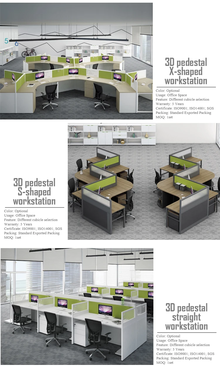 Standing workstation luxury office furniture office desk