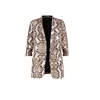 New Fashion Wholesale Snake Print Coat / Jacket