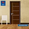 30minutes internal modern grain design Fire Rated Wood Doors for hotel (FD-TA-003)