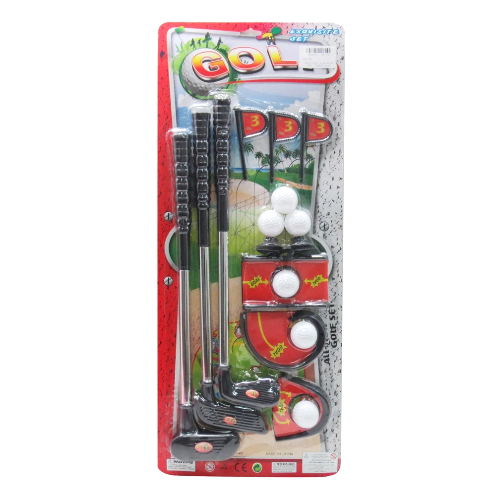 plastic mini golf set