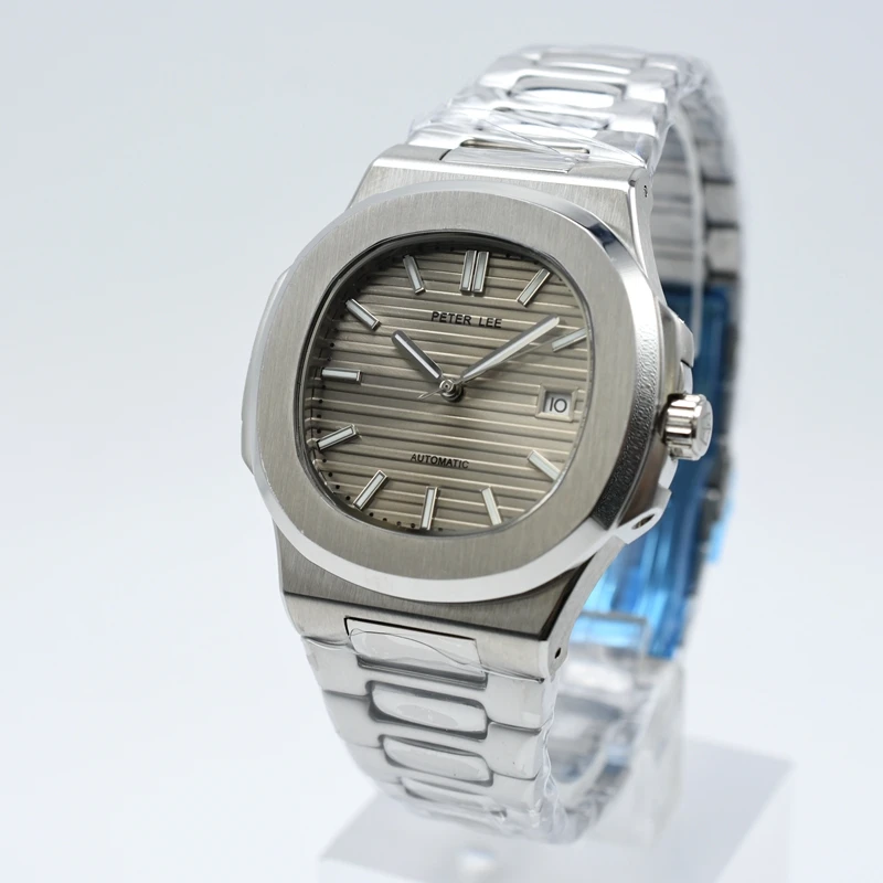 HTB1ynMgf8fH8KJjy1Xbq6zLdXXa1 PETER LEE Mens Watches | Top Brand Luxury Full Steel | Automatic 40mm Mechanical Men Watch Classic Male Clocks High Quality Sport Watch