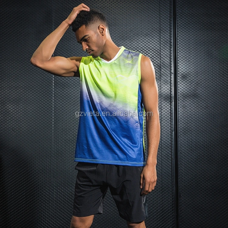 sleeveless badminton jersey