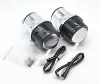 retrofit parts universal 2.5inch H11 55W 5600K hi low beam hid bi-xenon fog light projector fog light