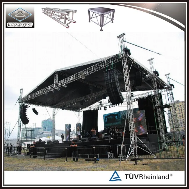 4 Pillars Aluminum Concert Light Truss Stand