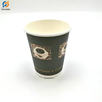 Bulk Disposable Hot Drink Paper Coffee Cup Designed Custom Bulk Disposable Hot Drink Paper Coffee Cup Designed