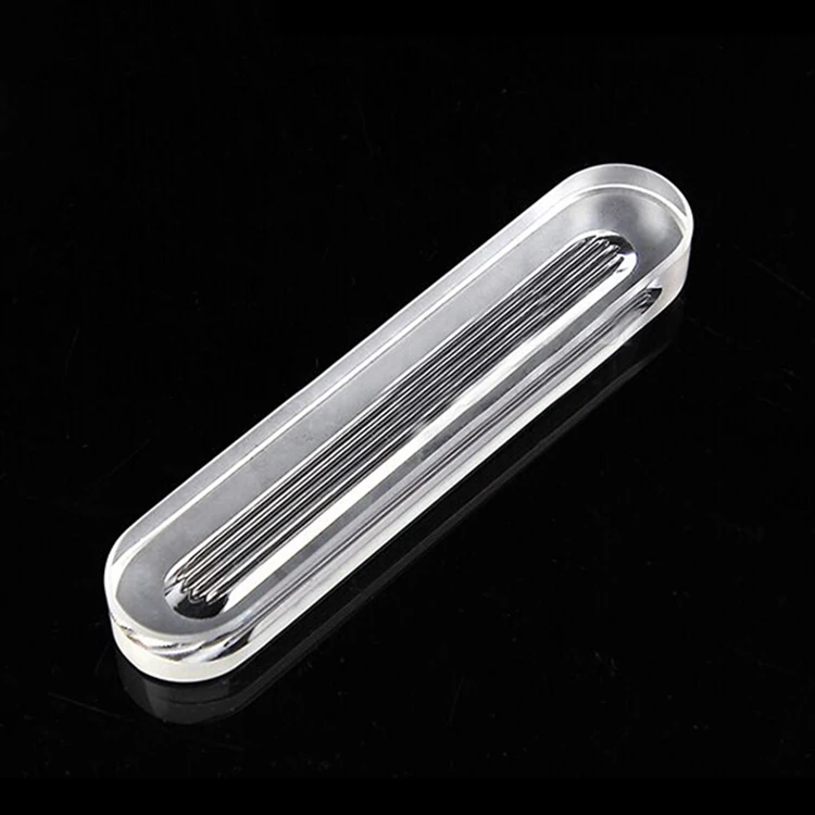 A5 220 x 30 x17mm Groove type level gauge glass Sight glass for boiler water level gauge