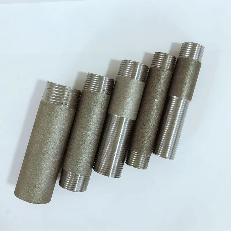 carbon steel kc (king combination) pipe barrel nipple with male