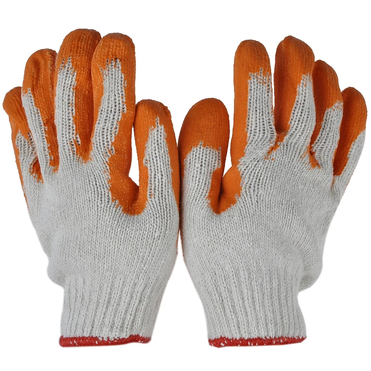 Popular Orange Color Electrical Workplace Safety Hand Gloves For