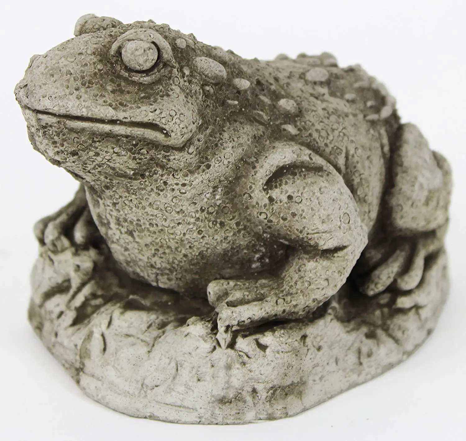 Buy Toad Concrete Garden Statue Cement frog Sculpture Cast Stone Frogs