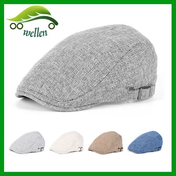 hemp newsboy cap