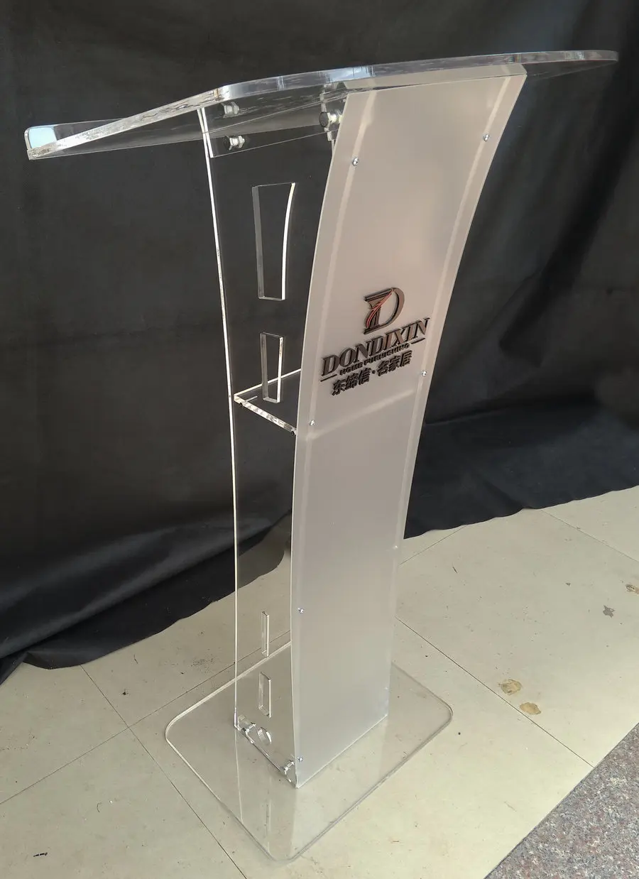 Modern Design Acrylic Clear Speech Tables Furniture Stand Buy Speech