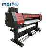 1850V 1.8m industrial led UV roll to roll printer with dual XP600 heads for CMYK white color UV ink