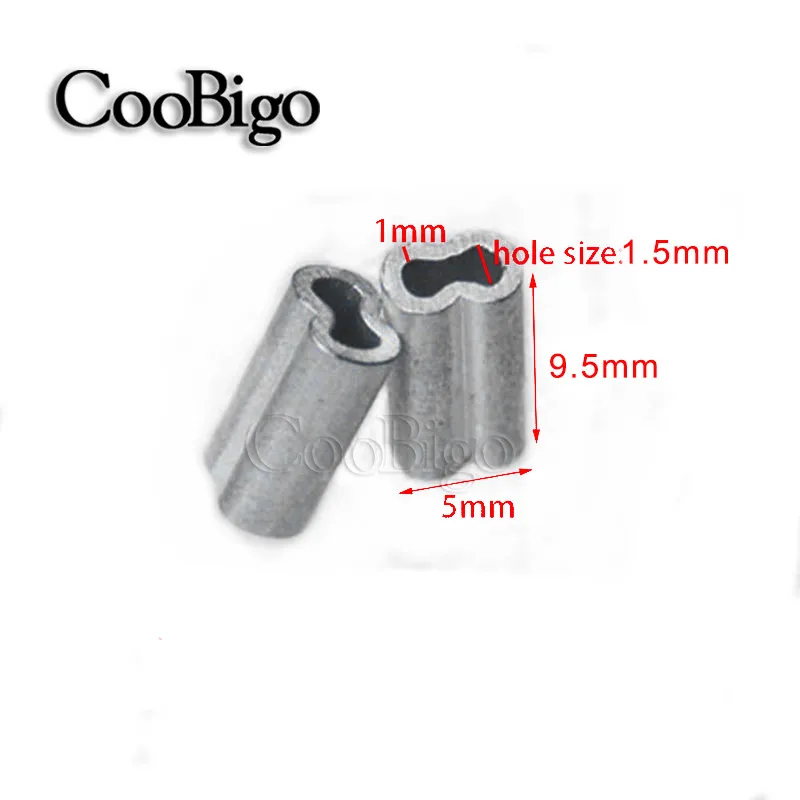 Aluminum Cable Crimps Sleeves Clip Fittings Loop Sleeve flq049 Buy