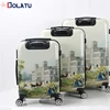 Promotional different models elegant spinner caster travel style luggage bag set