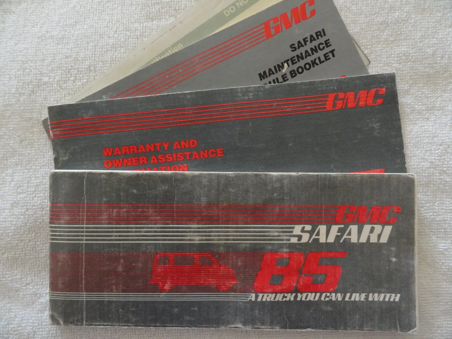 Get Quotations · 1985 GMC Safari Owners Manual