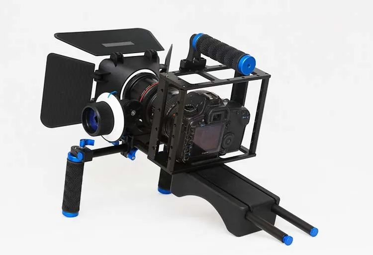 Professional Dslr Camera Shoulder Rig With Follow Focus For Canon 650d