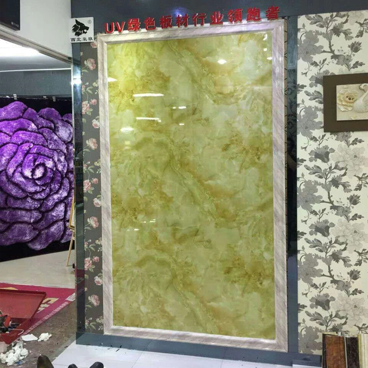 uv coating fake stone wall panel