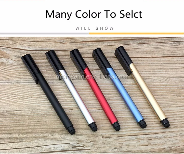 multifunction custom logo printing pen usb flash drive with stylus pen - ANKUX.COM