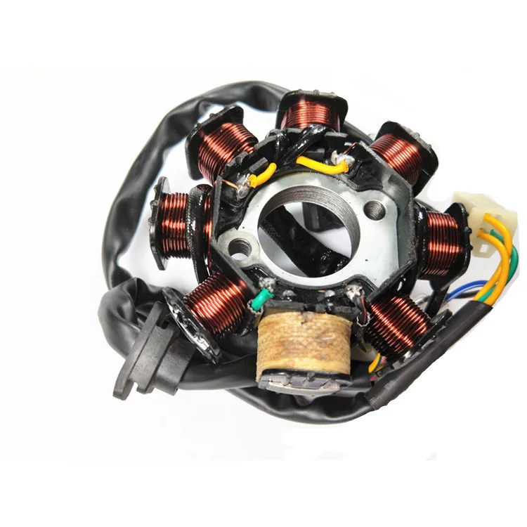 gy6 12v 8 poles motorcycle magneto magnetic stator coil