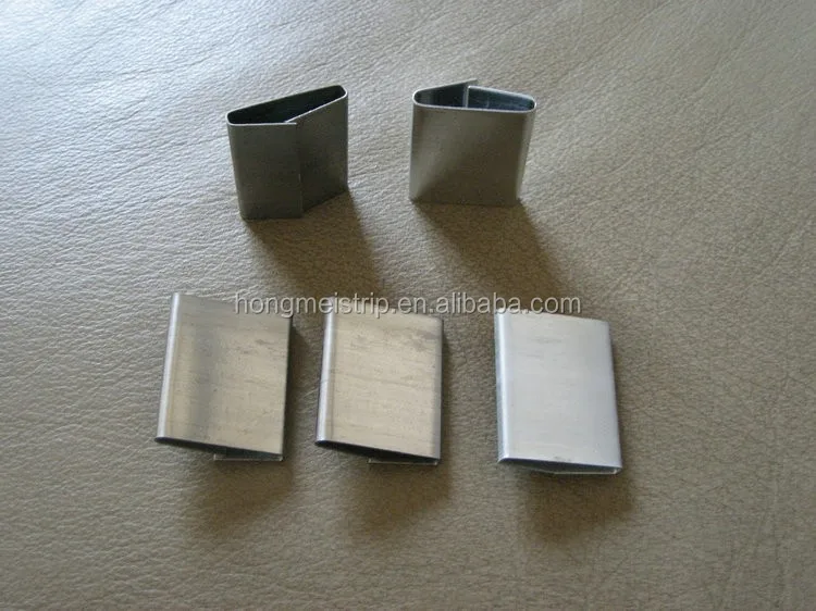 Heavy duty metal strap clips Hot Galvanized Strapping packing strap buckles