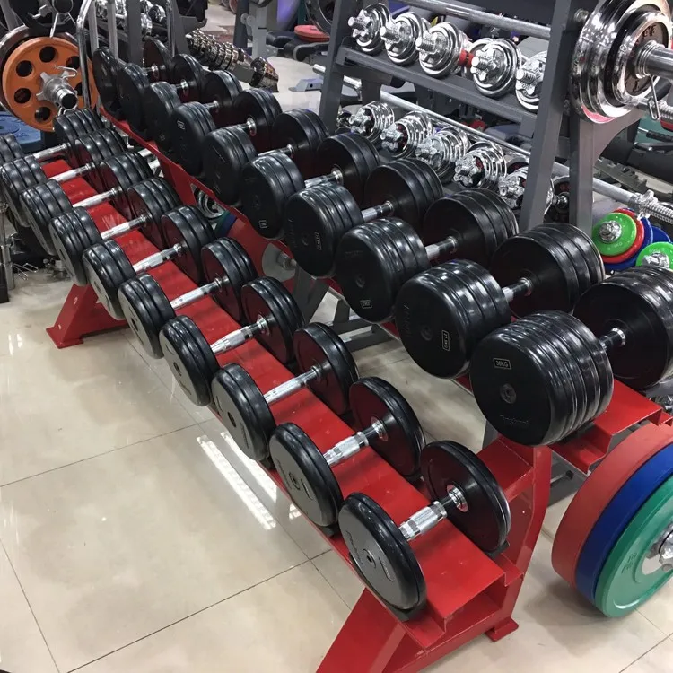 Hja066 Wholesale High Quality Dumbbell Huijun Fitness Equipment Exercise Gym Dumbbell Rack Set