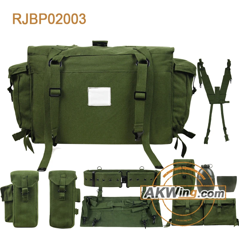 British Style Army Bag 58 Pattern Canvas bing Military Tactical