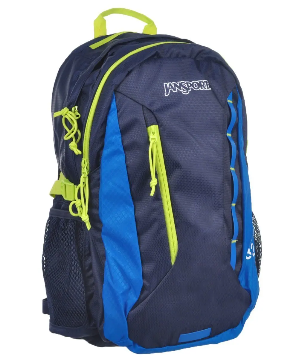 Jansport Big Student Backpack Yellow IUCN Water